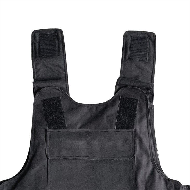 Black Lightweight Concealed Military Tactical Bullet Proof Vest