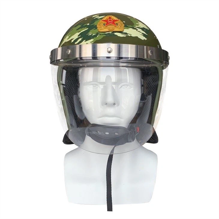 Camouflage Color Of Anti Riot Helmet For Police Military