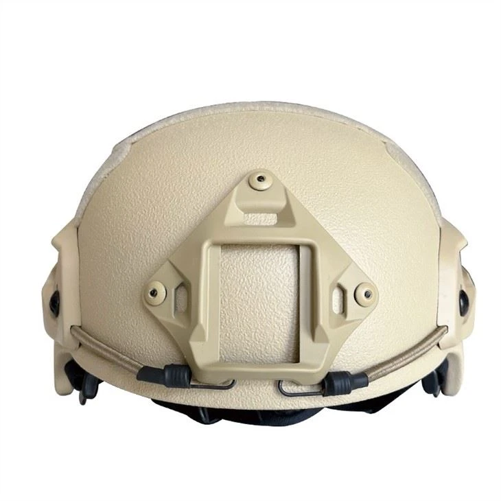 Khaki Mich Tactical Bullet Proof Helmet With PE Military