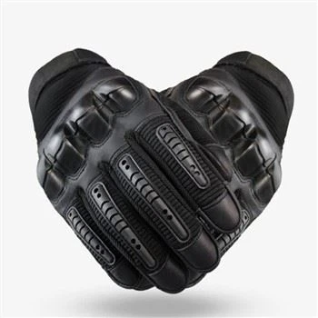 Zwarte tactische handschoenen