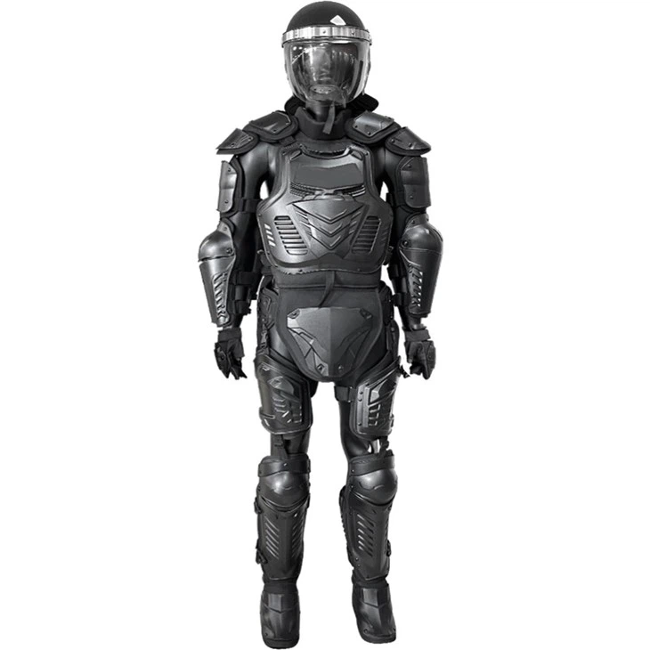 Quick release riot suit