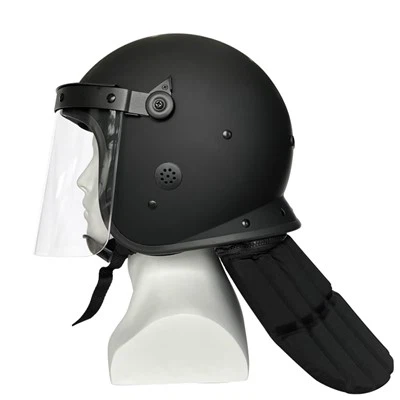 Geavanceerde oproerbeheersingshelm met gezichtsscherm