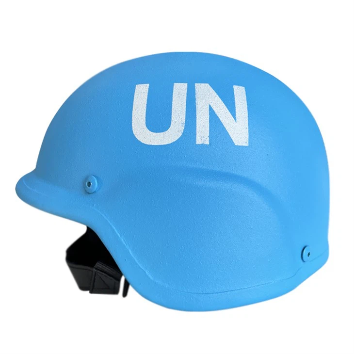 Ballistische helm van de Verenigde Naties